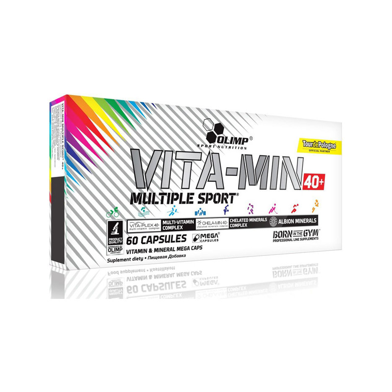 OLIMP VITA-MIN MULTIPLE SPORT 40+ - 60 kaps