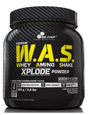 OLIMP W.A.S. WHEY AMINO SHAKE XPLODE 360g CZEKO