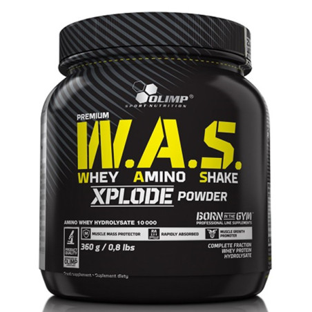 OLIMP W.A.S. WHEY AMINO SHAKE XPLODE 360g CZEKO