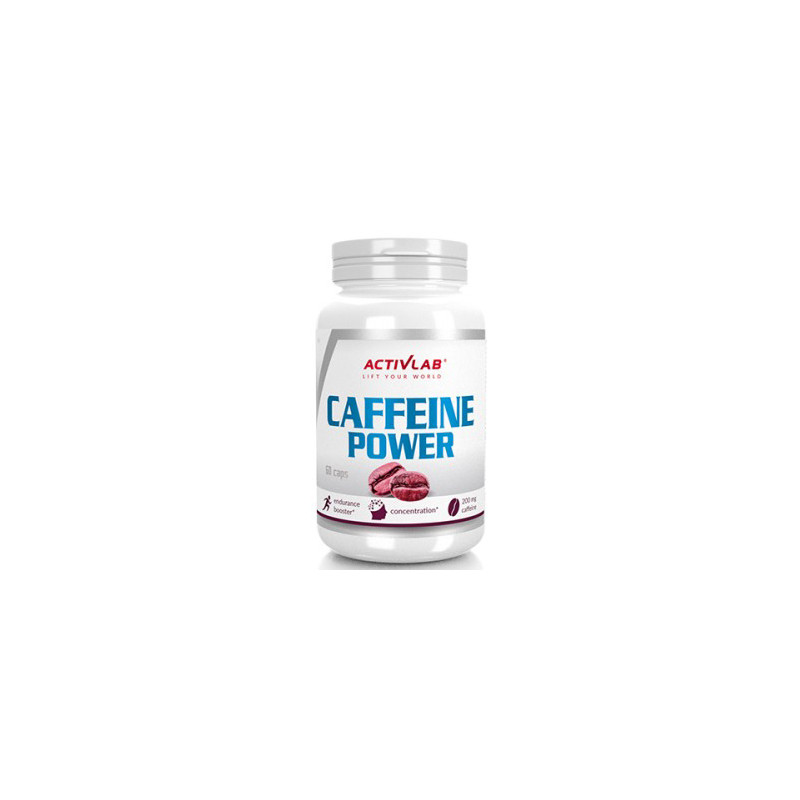 ACTIVLAB CAFFEINE POWER 60 kaps. ACTIVLAB CAFFEINE POWER 60 kaps.