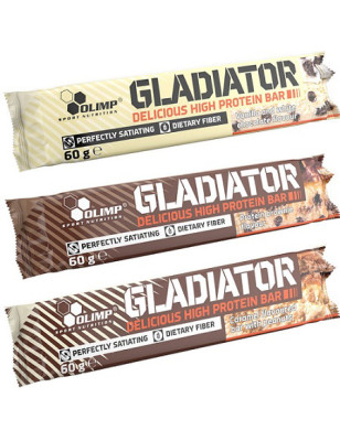 OLIMP BATON GLADIATOR 60g white chocolate espresso