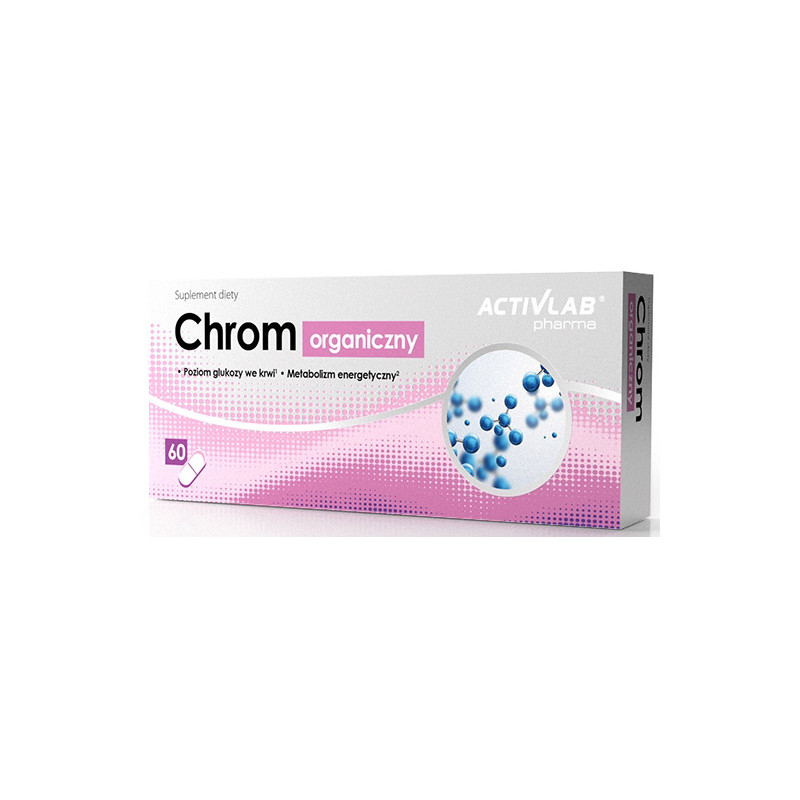ACTIVLAB PHARMA CHROM ORGANICZNY - 60 kaps ACTIVLAB PHARMA CHROM ORGANICZNY - 60 kaps