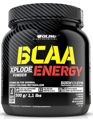OLIMP BCAA XPLODE POWDER ENERGY 500g cola