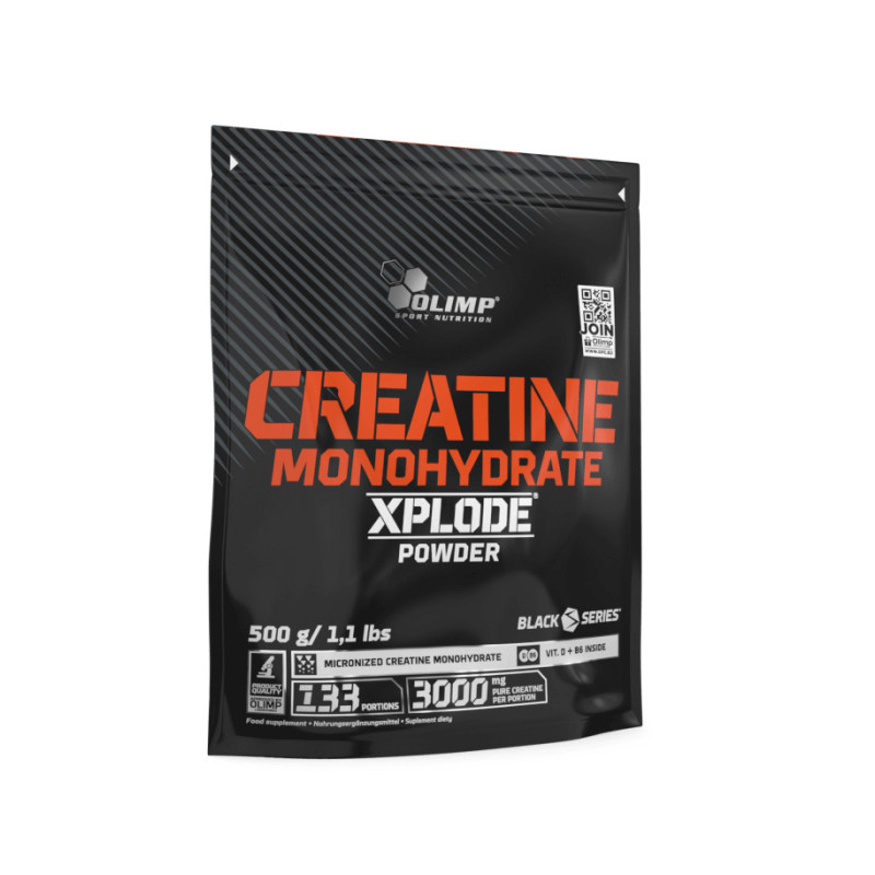 OLIMP CREATINE MONOHYDRATE XPLODE 500g CYTRYNA bag OLIMP CREATINE MONOHYDRATE XPLODE 500g CYTRYNA bag