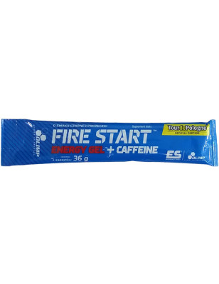OLIMP FIRE START ENERGY GEL+CAFFEINE 36g czarna p
