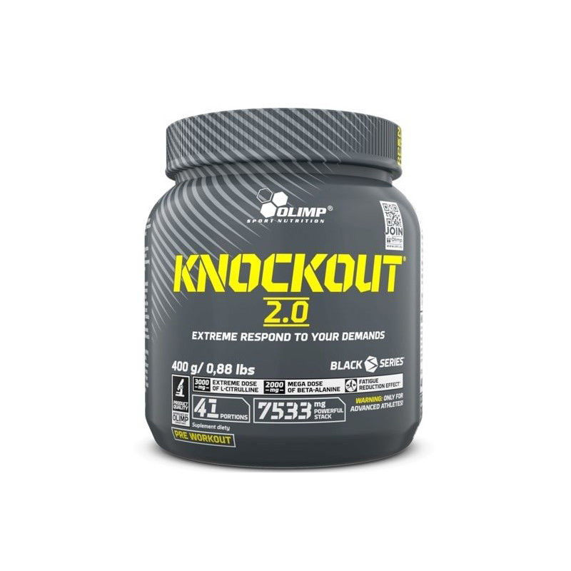 OLIMP KNOCKOUT 2.0 - 400 g COLA OLIMP KNOCKOUT 2.0 - 400 g COLA