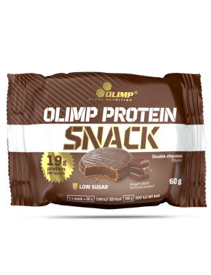 OLIMP PROTEIN SNACK 60g double chocolate