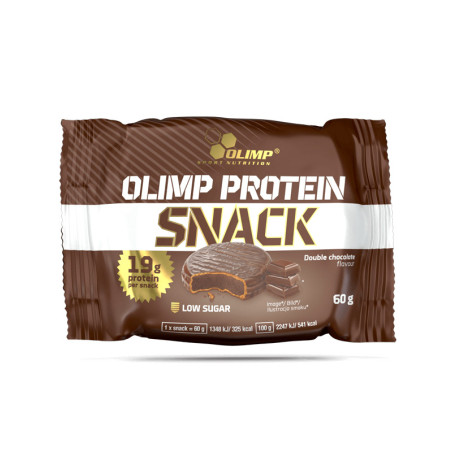 OLIMP PROTEIN SNACK 60g double chocolate