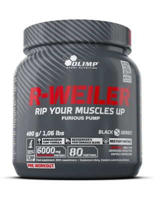 OLIMP REDWEILER 480 g - jagodowo-cytrynowy