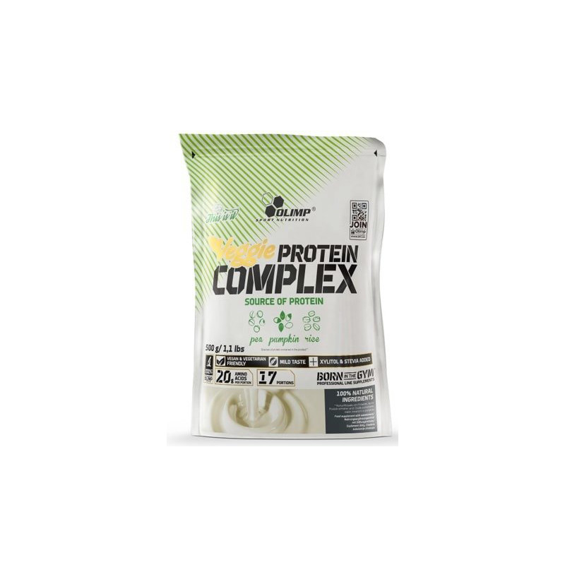 OLIMP VEGGIE PROTEIN COMPLEX 500g naturalny OLIMP VEGGIE PROTEIN COMPLEX 500g naturalny
