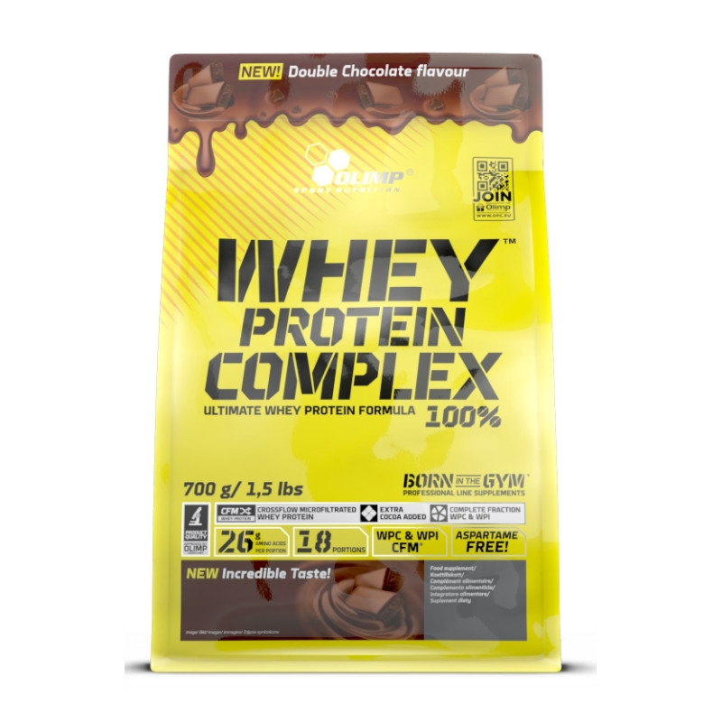OLIMP WHEY PROTEIN COMP. 700 g double chocolate* OLIMP WHEY PROTEIN COMP. 700 g double chocolate*