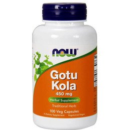 NOW GOTU KOLA 450mg - 100 kaps