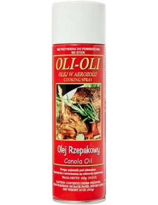 OLI-OLI BIG CZERWONY OLEJ RZEPAKOWY 453g