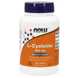 NOW L-CYSTEINE 500mg-100 tab