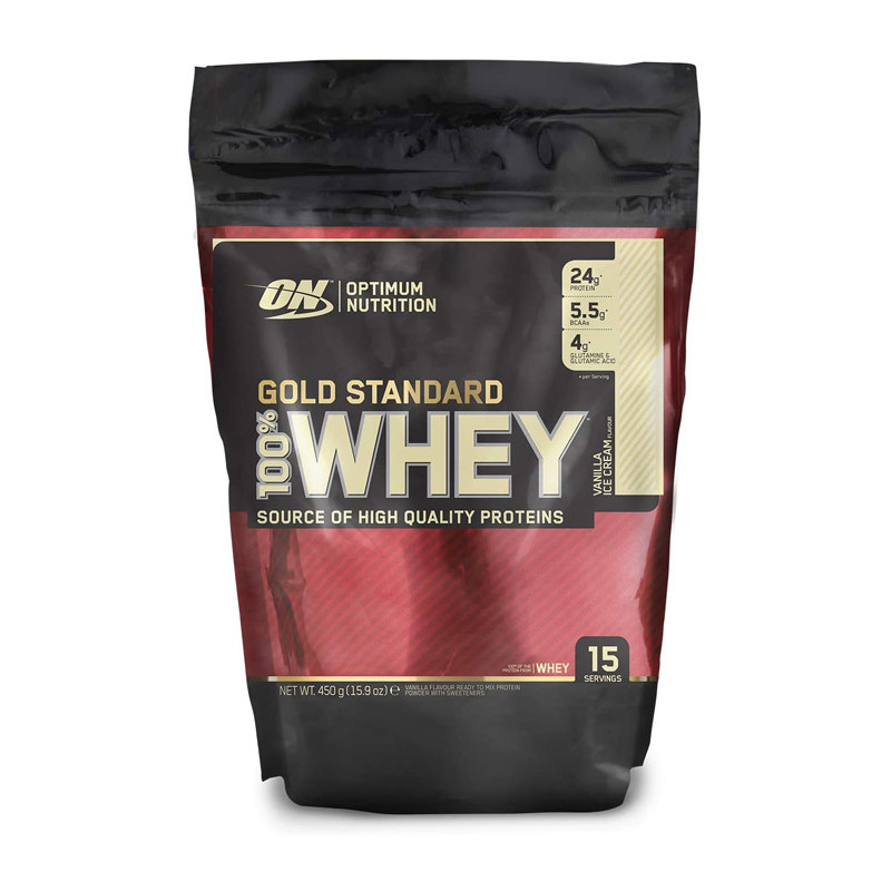 OPTIMUM WHEY GOLD BAG ZIP 450g VANILLA OPTIMUM WHEY GOLD BAG ZIP 450g VANILLA