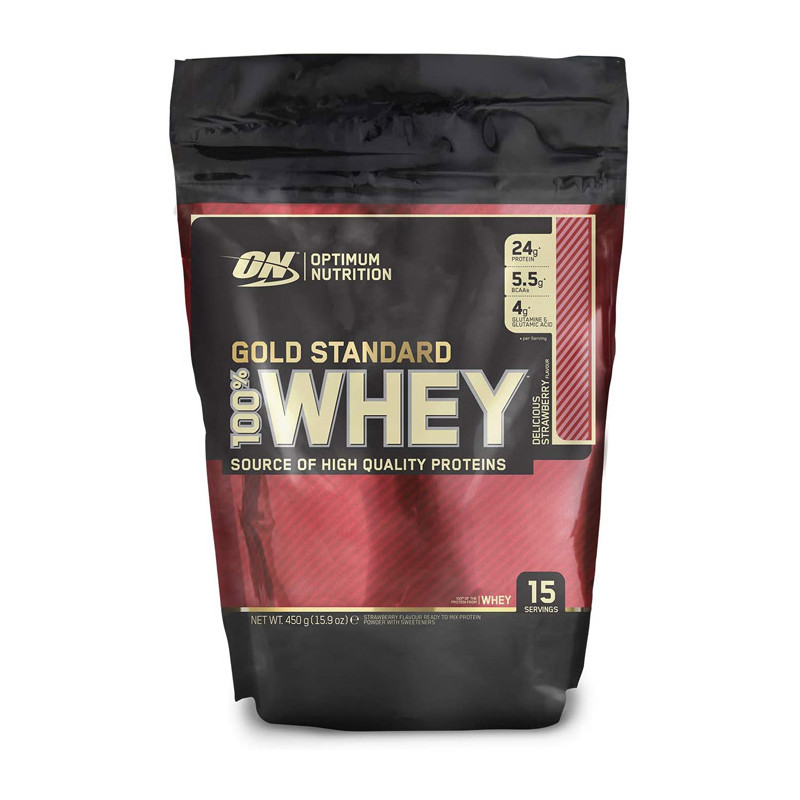 OPTIMUM WHEY GOLD BAG ZIP 450g STRAWB OPTIMUM WHEY GOLD BAG ZIP 450g STRAWB