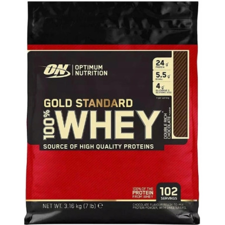 OPTIMUM WHEY GOLD 3160g Double Chcolate