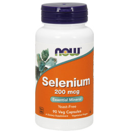 NOW SELENIUM 200mcg - 90kaps