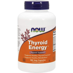 NOW THYROID ENERGY 180 kaps