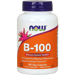 NOW VITAMIN B-100 - 100 kaps.