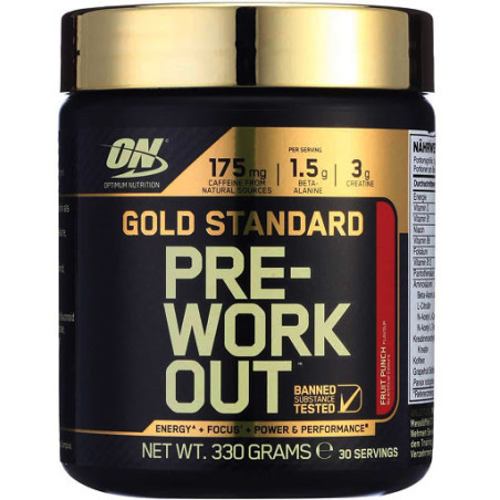 OPTIMUM PRE WORKOUT 330 g WATERMELON