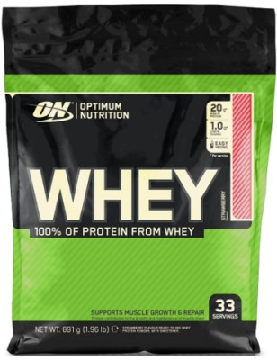 OPTIMUM WHEY 891g Strawberry