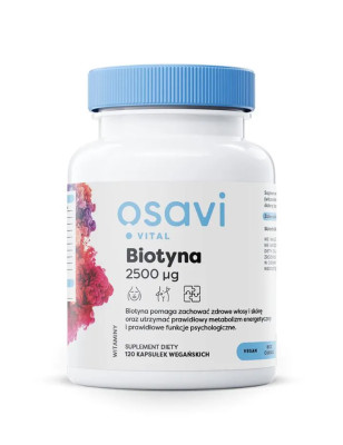 OSAVI BIOTYNA 2500 mcg 120 kaps vegan