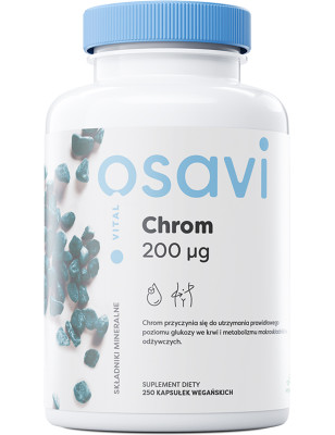 OSAVI CHROM 200 mcg 120 kaps vegan
