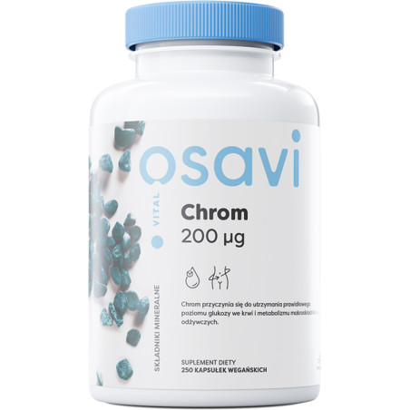 OSAVI CHROM 200 mcg 120 kaps vegan