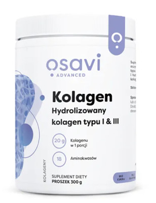 OSAVI KOLAGEN TYPU 1 i 3 - 300g