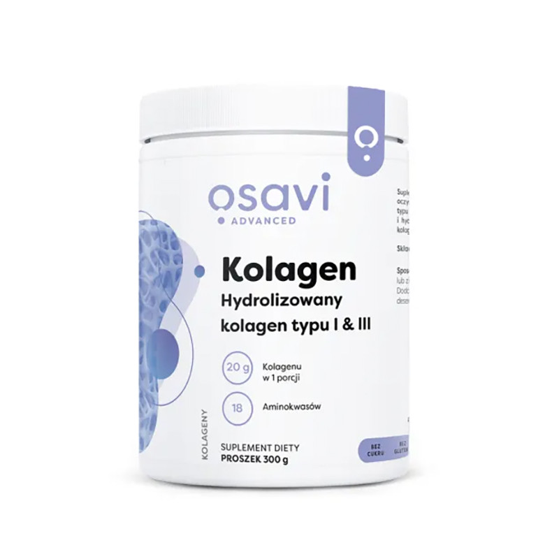 OSAVI KOLAGEN TYPU 1 i 3 - 300g OSAVI KOLAGEN TYPU 1 i 3 - 300g