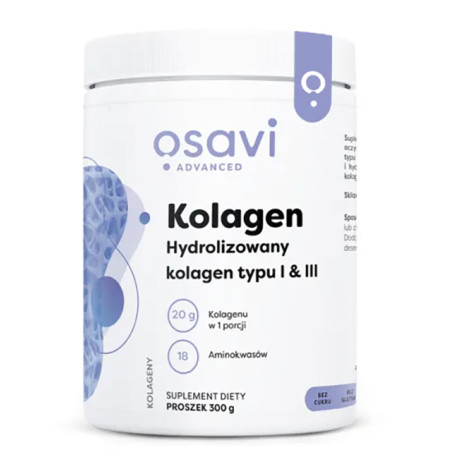 OSAVI KOLAGEN TYPU 1 i 3 - 300g