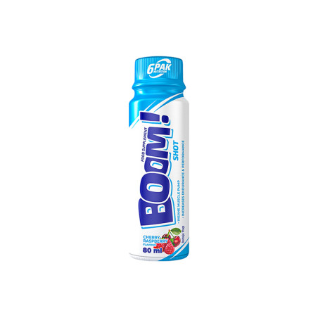 6PAK BOOM SHOT 80ml cherry raspberry
