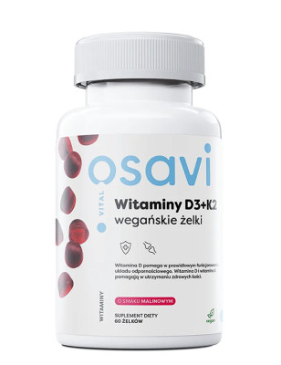 OSAVI WITAMINY D3+K2 60 gummies