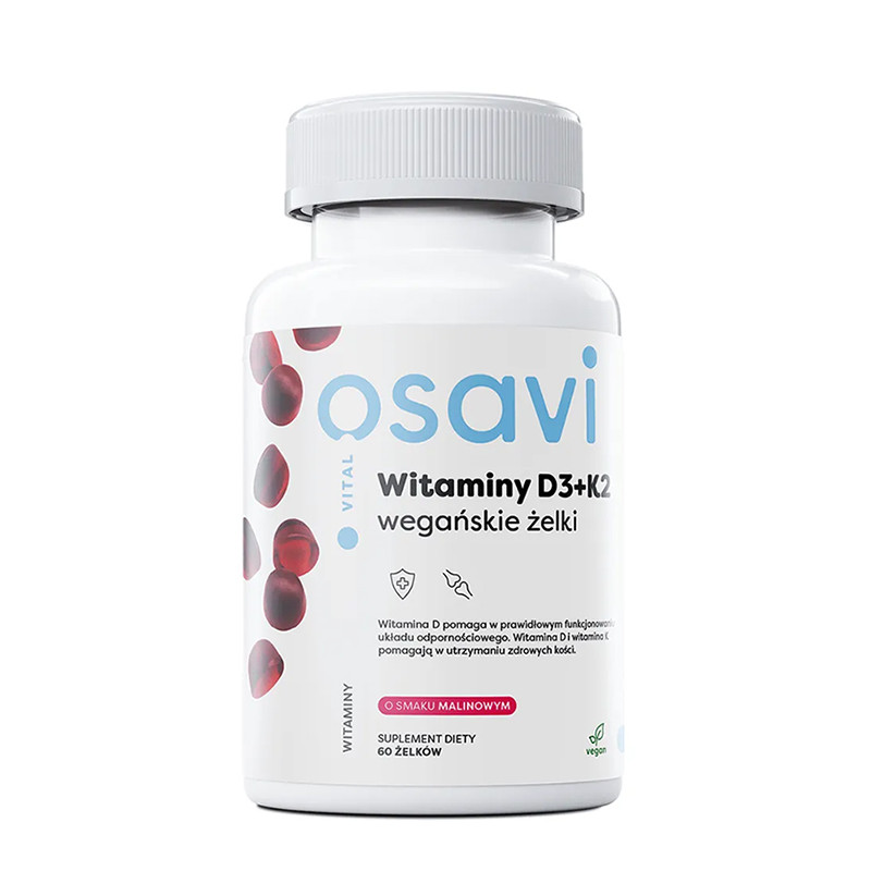OSAVI WITAMINY D3+K2 60 gummies