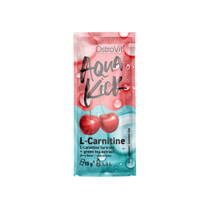 OSTROVIT AQUA KICK L-CARNITINE 10g cherry OSTROVIT AQUA KICK L-CARNITINE 10g cherry