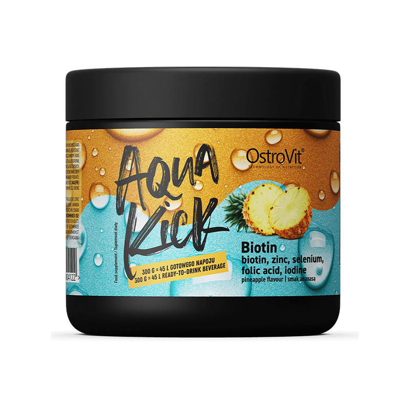 OSTROVIT AQUA KICK BIOTIN 300g pineapple OSTROVIT AQUA KICK BIOTIN 300g pineapple