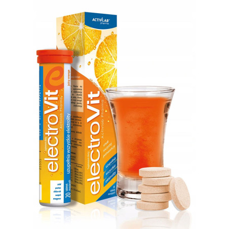 ACTIVLAB ELECTROVIT PLUS - 20tabl pomarańcza