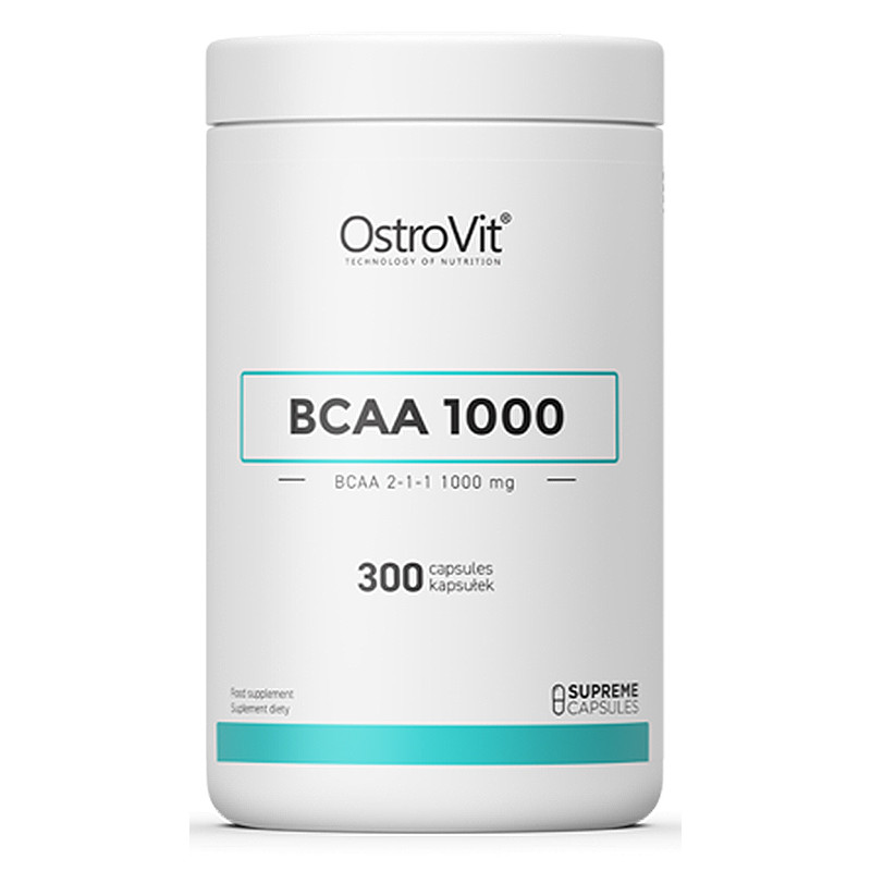OSTROVIT BCAA 1000mg - 300kaps OSTROVIT BCAA 1000mg - 300kaps