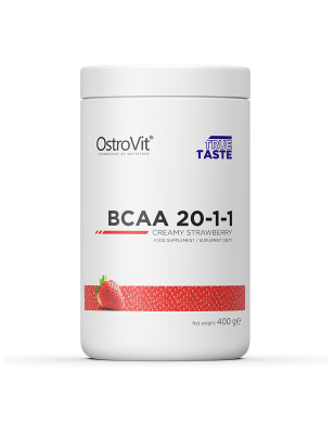 OSTROVIT BCAA 20-1-1 400g truskawka