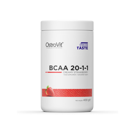 OSTROVIT BCAA 20-1-1 400g truskawka