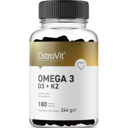OSTROVIT OMEGA 3 D3+K2 -...