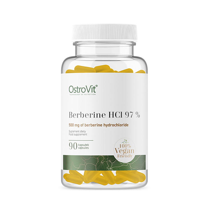 OSTROVIT BERBERINE HCL 97% 90 kaps OSTROVIT BERBERINE HCL 97% 90 kaps