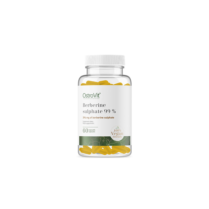 OSTROVIT BERBERINE SULPHATE 99% 60kaps OSTROVIT BERBERINE SULPHATE 99% 60kaps