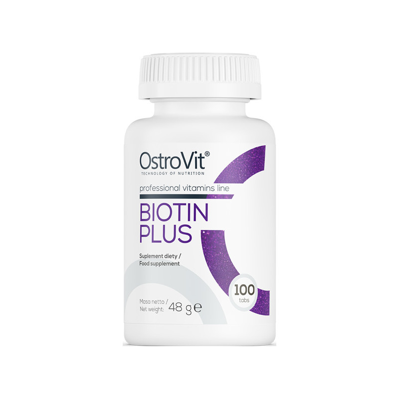 OSTROVIT BIOTIN PLUS 100tabl OSTROVIT BIOTIN PLUS 100tabl