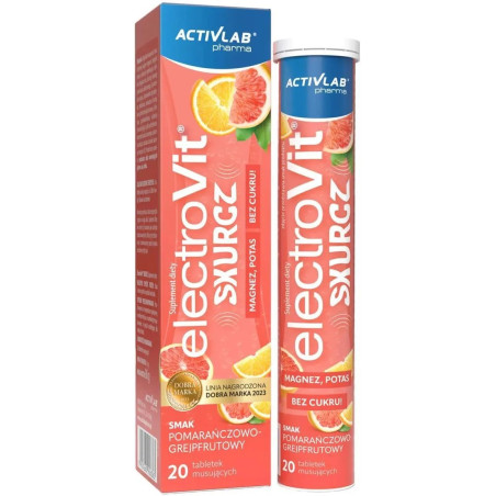 ACTIVLAB PHARMA ELECTROVIT SKURCZ 20tabl pom-grape