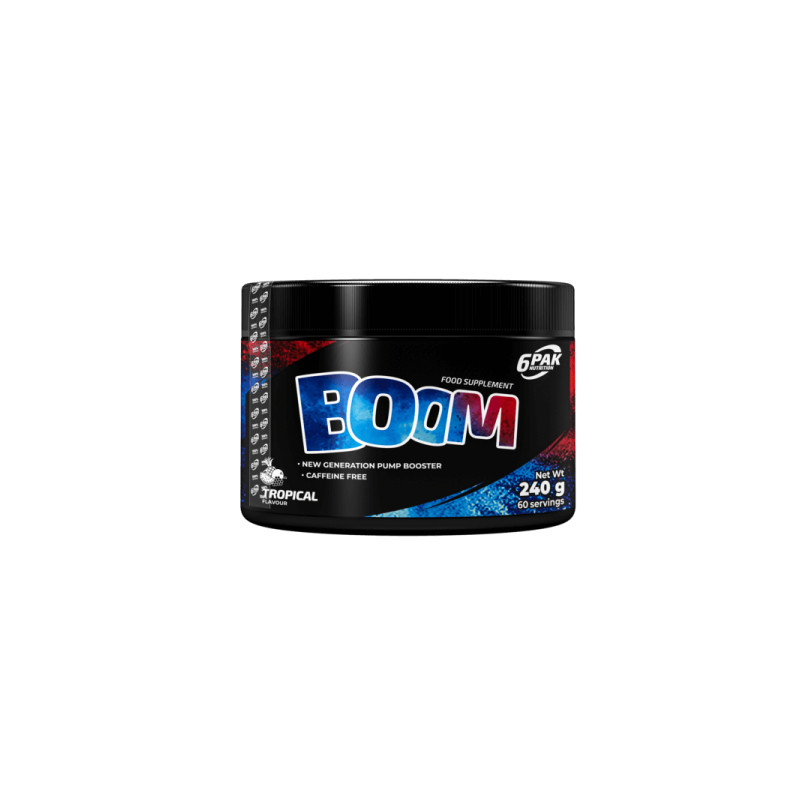 6PAK BOOM 240g Tropical 6PAK BOOM 240g Tropical