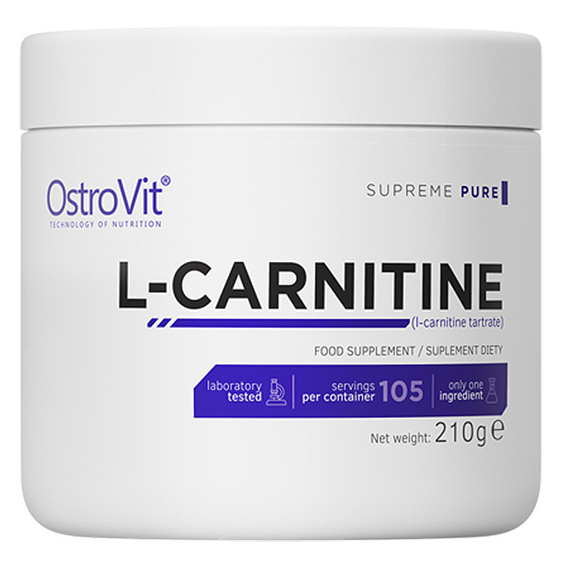 OSTROVIT SUPREME PURE L-CARNITINE 210g  OSTROVIT SUPREME PURE L-CARNITINE 210g