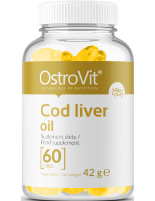 OSTROVIT COD LIVER OIL 60kaps