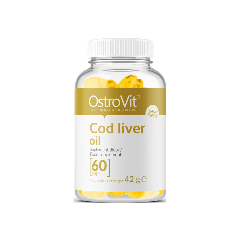 OSTROVIT COD LIVER OIL 60kaps OSTROVIT COD LIVER OIL 60kaps